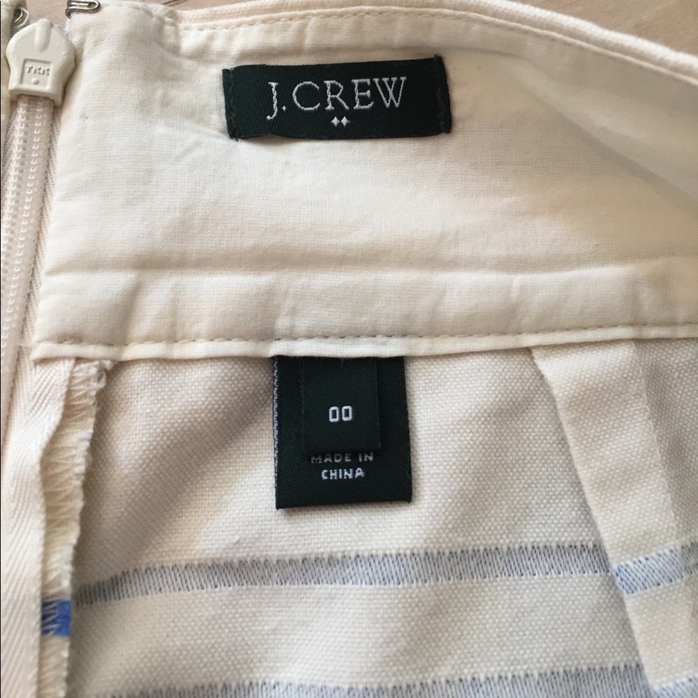 COPY - J. Crew Striped Skirt - Picture 3 of 3